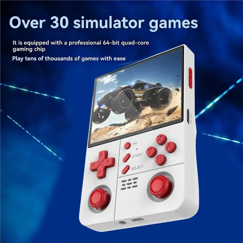 ABDE-R40XX Promax Ретро игровая консоль 4,2-дюймовый экран 64G 18000 игр Bult-In Wi-Fi поддерживает 30+ эмуляторов игровой плеер