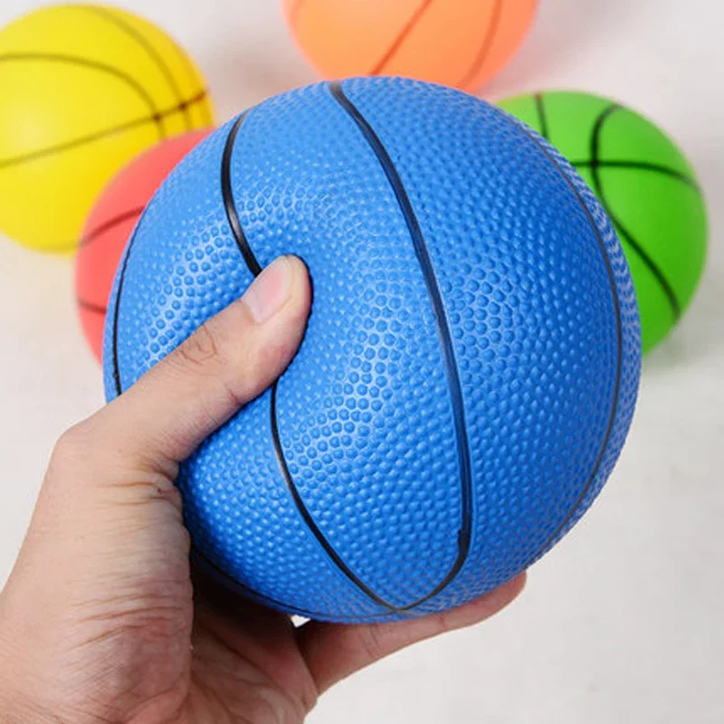 Children Rubber Soccer Basketball Ball Size 6 Sport Sensory Toys Kids School Kindergarten Fun Parent Children Interaction Games