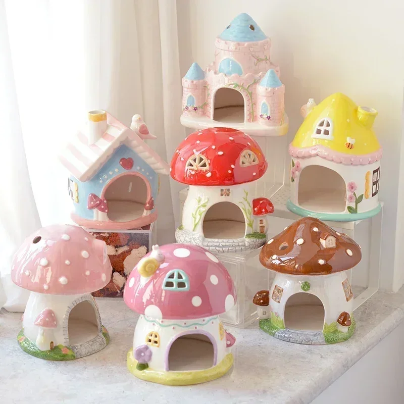 2027-hamster-cage-luxury-ceramics-castle-hamster-villa-cute-house-pet-animal-nest-bed-small-for-rabbit-ferret-rat-chinchilla-lrx