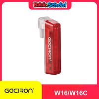 Gaciron Bike Taillight W16/W16C Magnetic Mounting Smart Bicycle Rear Light For Seat Tube IPX7 Waterproof USB-C Cycling Light