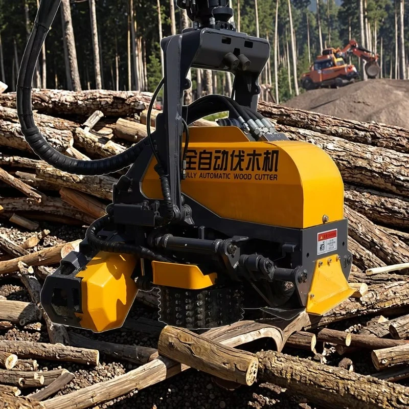 Professional Timber Cutting Attachment With Automatic Feeding System For Forestry Contractors And Businesses