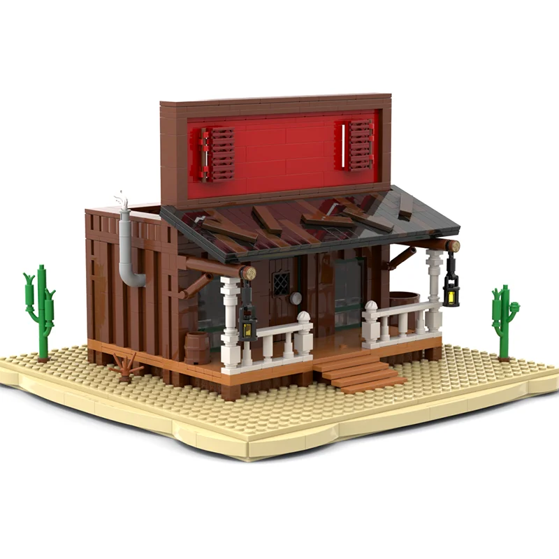 1176pcs MOC General Store Western Model Building Blocks Hero SciFi Pirate Voyage Fortress Engine Machine Museum Set Kit Toy Gift