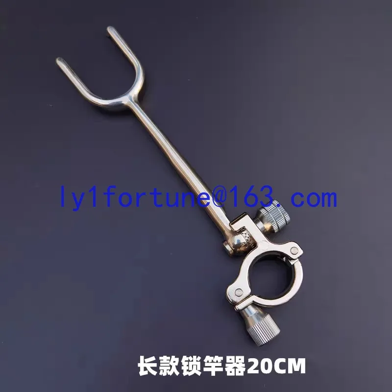 Special stainless steel long and short card lever anti-drag bracket rear padlock lever