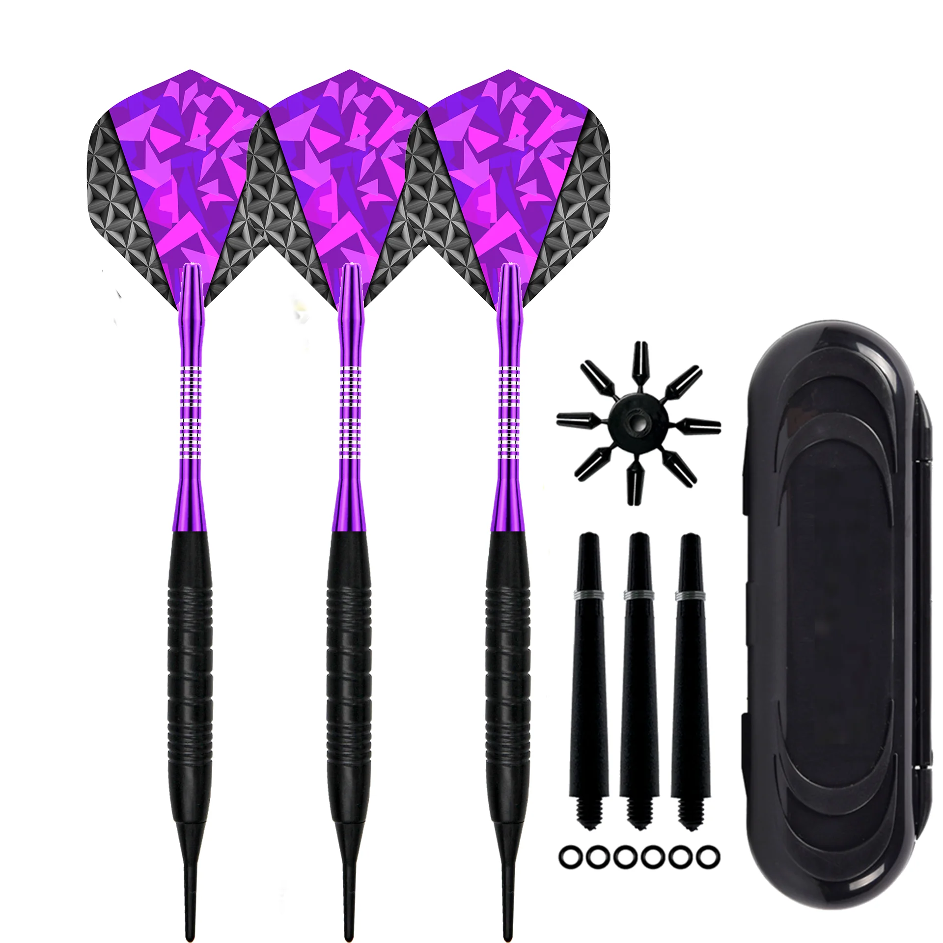 

18g 3pcs Tip Darts Aluminum Shaft Electronic Plastic Dartboard Indoor Outdoor Games Family Bar Entertainment Holiday Gifts