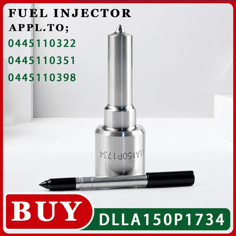 DLLA150P1734 DLLA150P1666 DLLA82P1668 DLLA155P1674 DLLA147P1702 Diesel Euro III Fuel Spray Nozzle Suitable For FIAT LE842