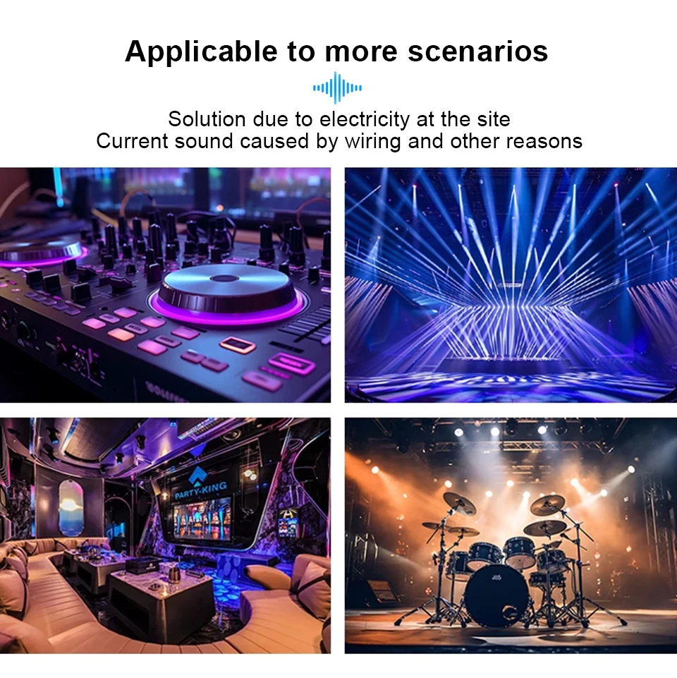 6,35-mm-Audiokabel-Isolator, Erdungsschleifen-Isolator, XLR-Buchse auf Stecker, beseitigt gemeinsame Erdungsstörungen für Soundsysteme 6.35mm Audio Cable Isolator Noise Ground Loop Isolator XLR Female to Male Eliminate – Detail 7