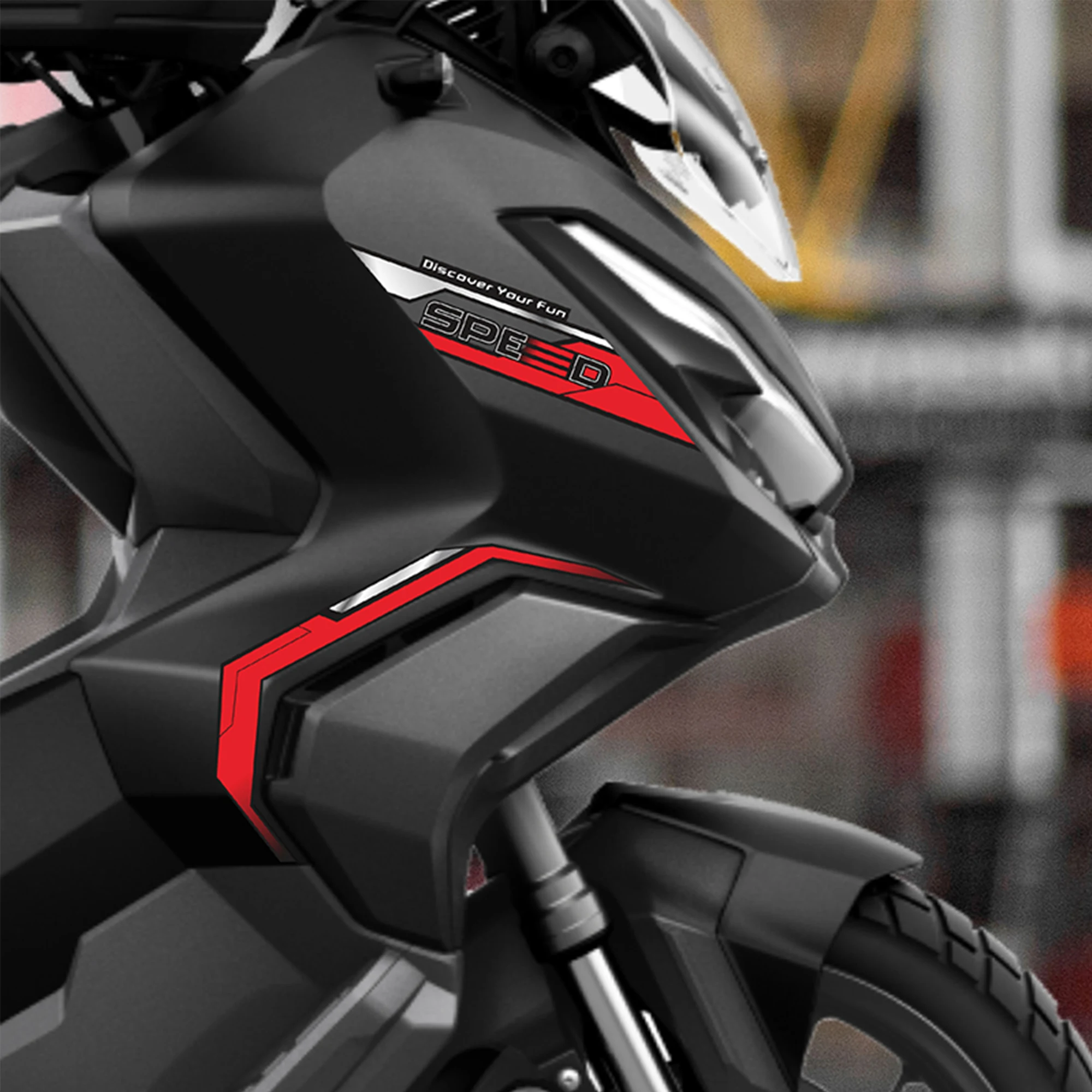 Compatible with Honda ADV350 Body Decal Protective Sticker Waterproof Sunproof Scratch Cover Modification Accessories