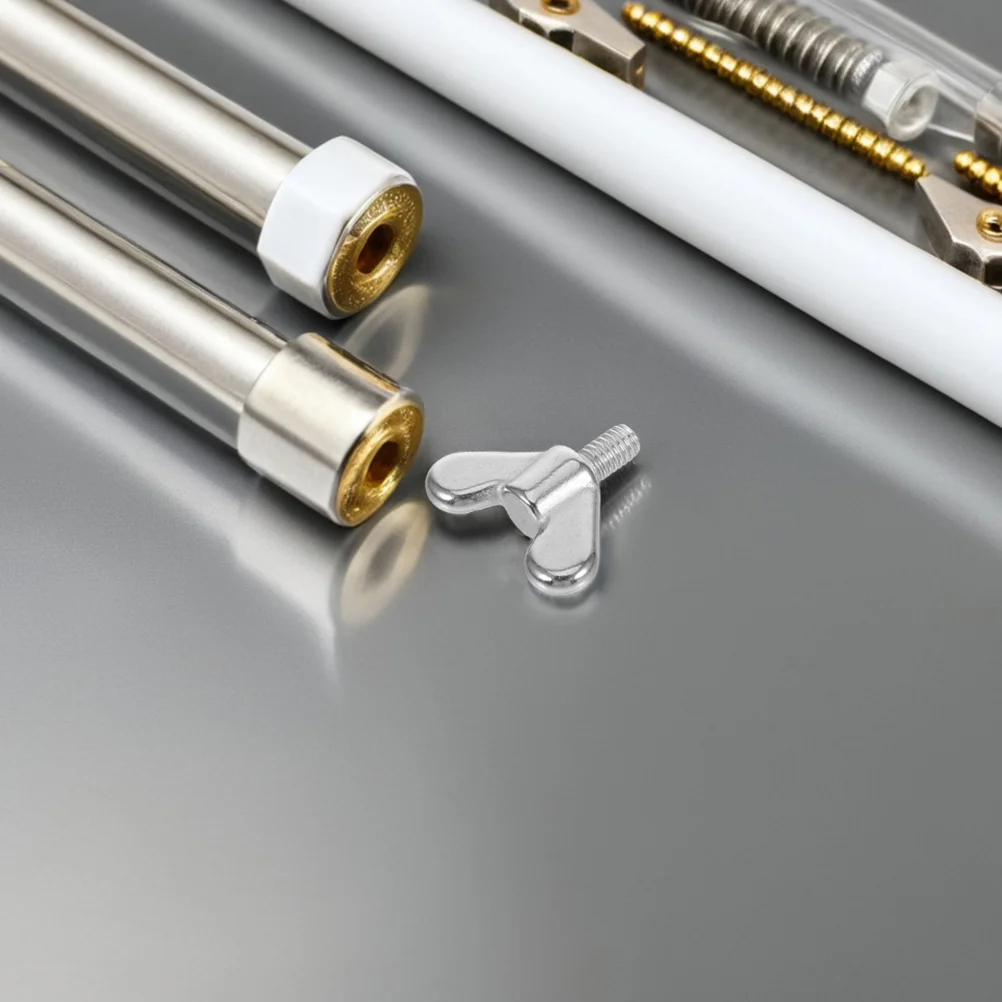 

3Pcs M6 Stainless Bolt Kit Durable Easy Installation Multipoint Fixation Flagpole Base Fastener Set