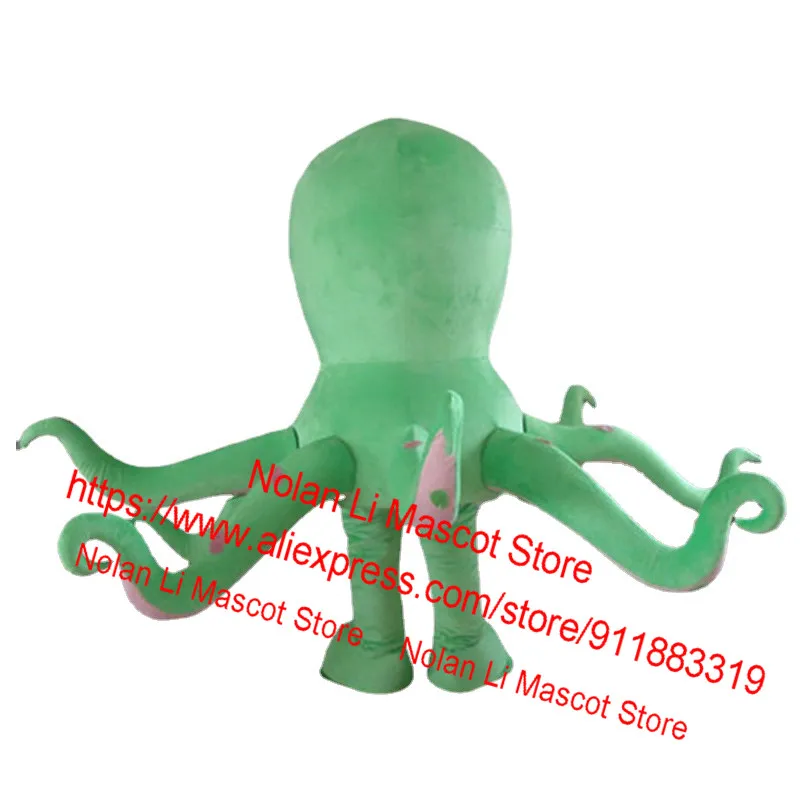 High Quality EVA Octopus Mascot Costume Neutral Cartoon Suit Role Play Advertising Game Promotion Adult Holiday Gifts 239