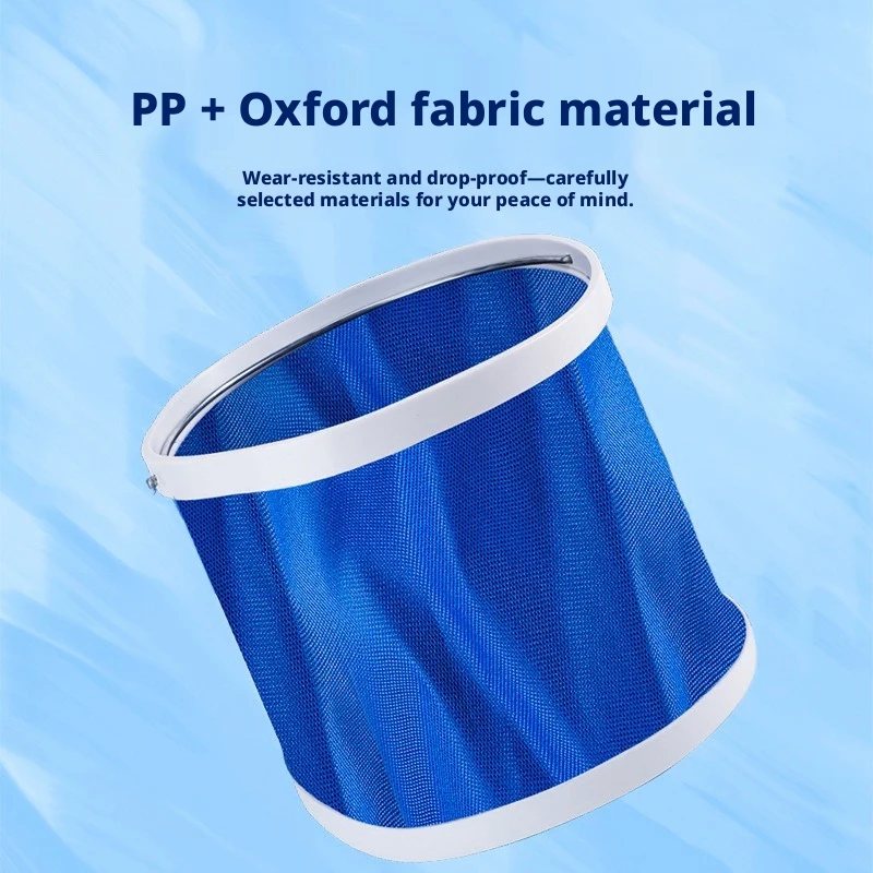 Multifunctional Portable Folding Bucket Outdoor Fishing Car Water Bucket Large Capacity Car Wash Cleaning Bucket