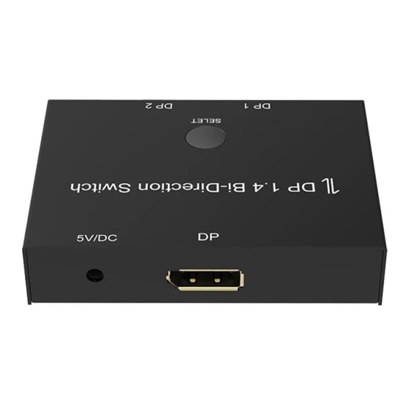 DP 1.4 Switcher 8K@60Hz 2 In 1 Out/1 In 2 Out Bidirectional Conversion Switch Converter