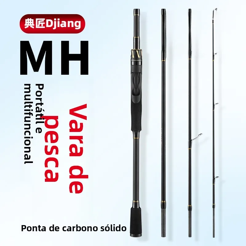 portable-carbon-fishing-rod-45-sections-travel-lure-rod-djiang-brand-outdoor-camping-travel-gear-sea-fishing-pole