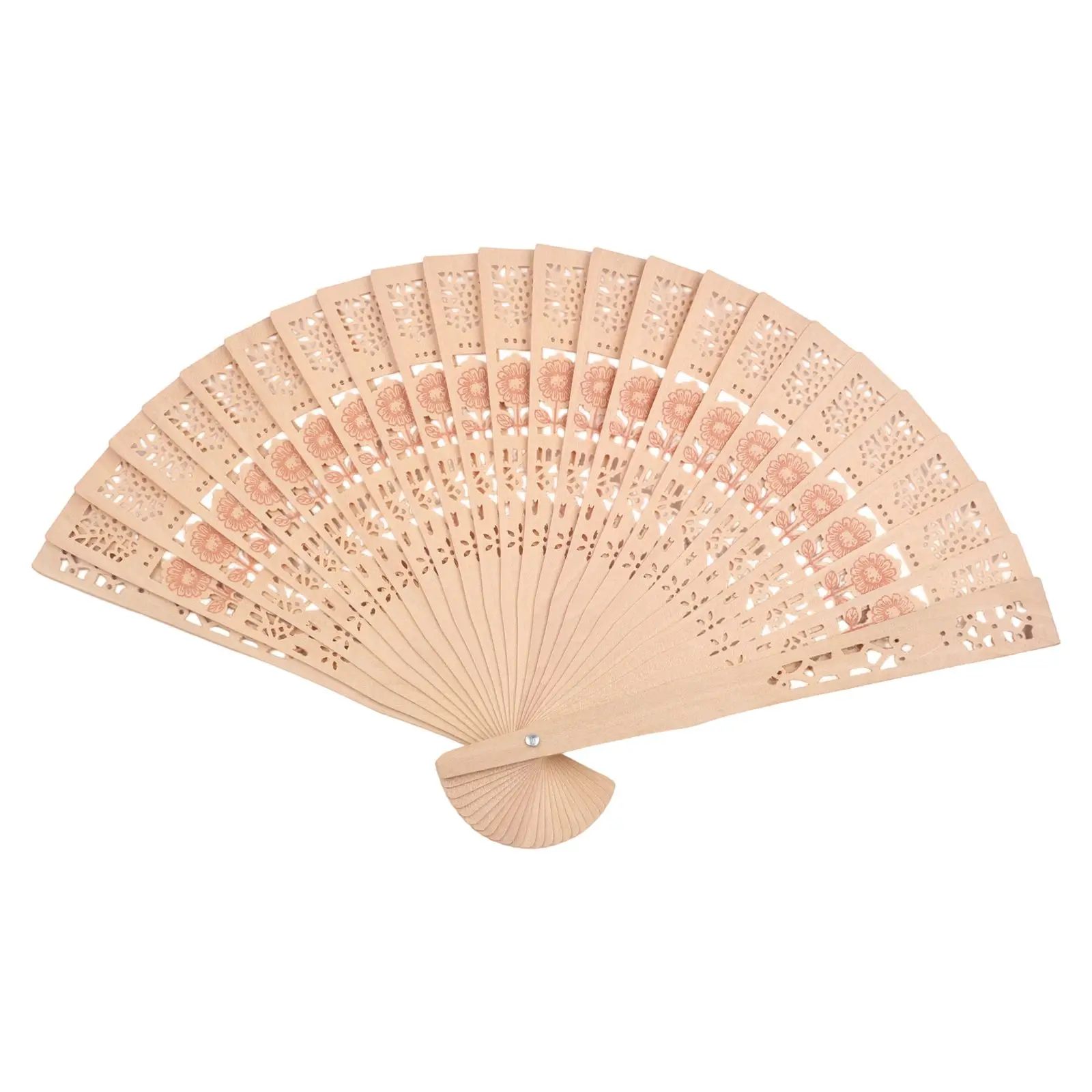 1pcs Hand Folding Fan Art Craft Chinese DIY Dance Hand Fan For Party Wedding Decoration Home Decoration Silk Fan
