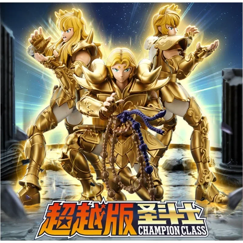 Blokees Saint Seiya Champion Class Aries Mu Leo Scorpio Anime Figure Masami Kurumada Action Figure Gift in Stock