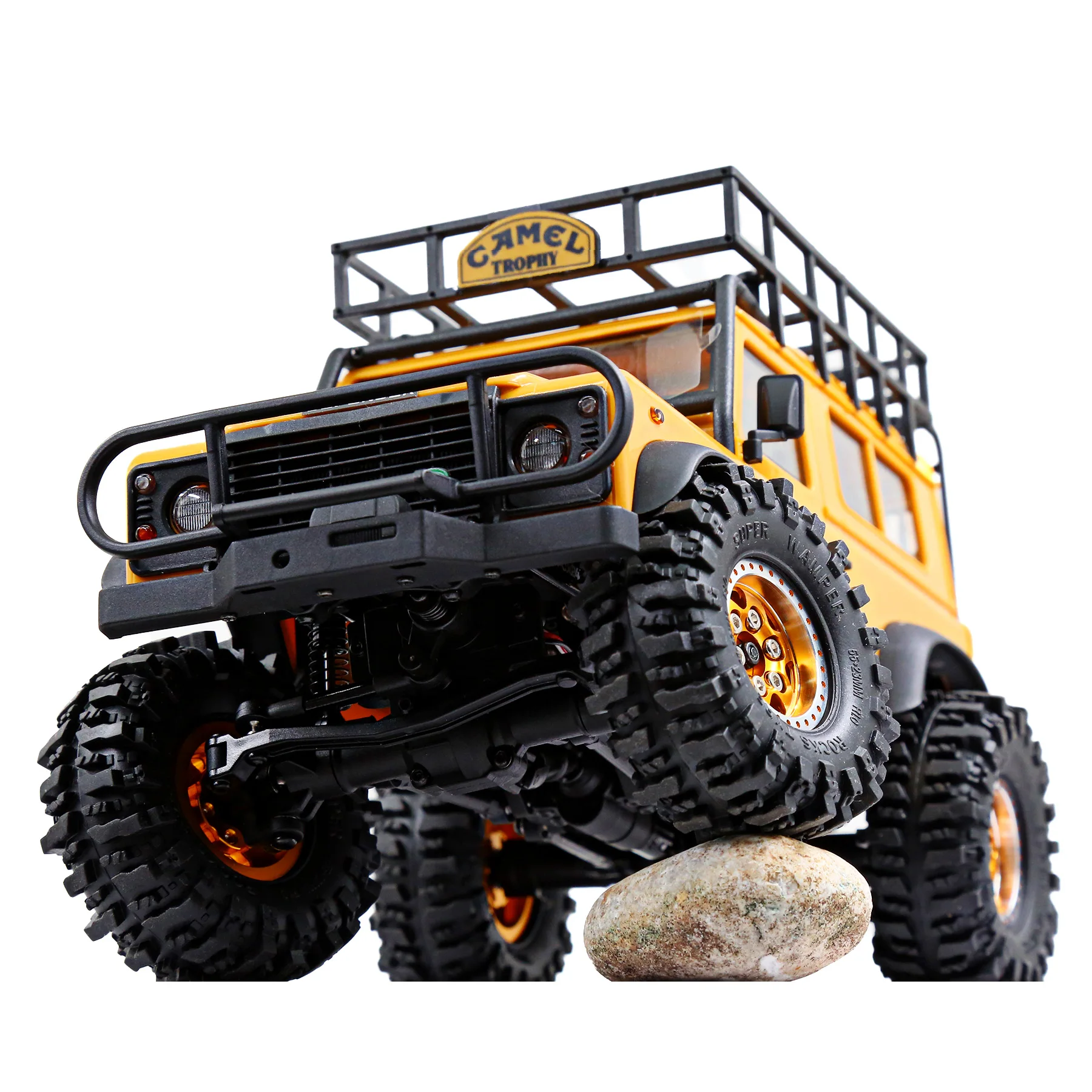 FMS FCX24M Camel Cup 4 Stück 55 mm Metall Beadlock Felge Gummireifen Set 1/24 RC Crawler Auto Upgrade Teile Zubehör