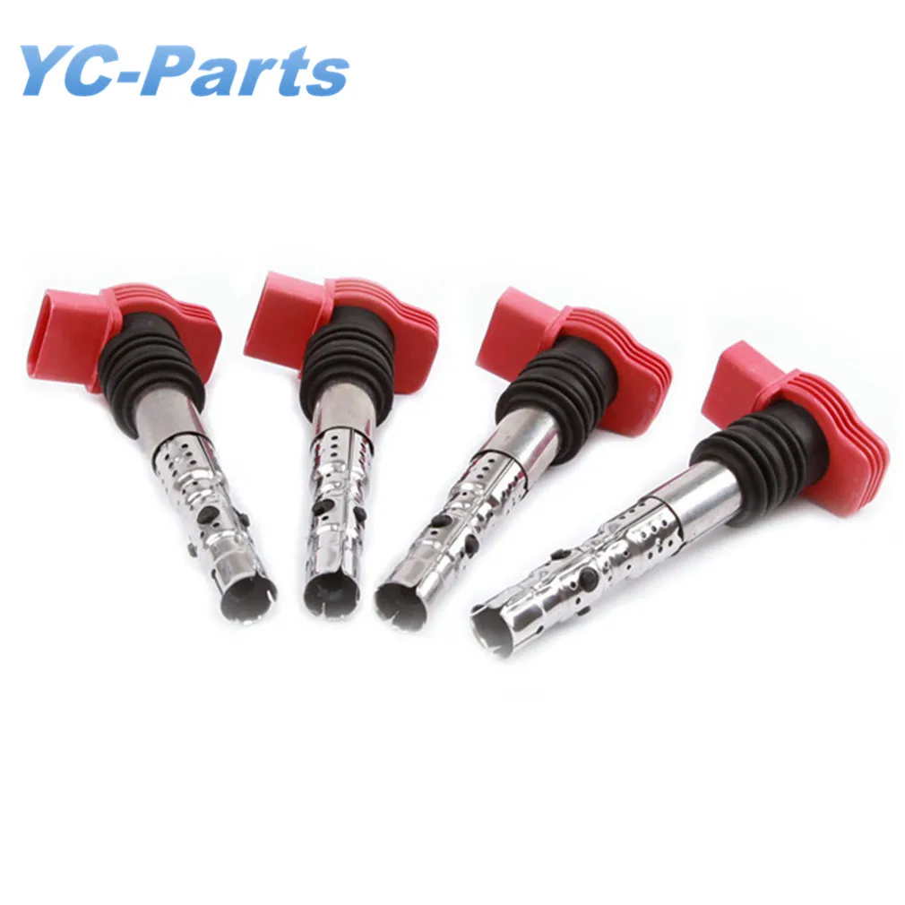 

4PCS Ignition Systems Ignition Coil 06C905115L For Audi A4 S4 Quattro A6 S6 Quattro A8 S8 AVANT V6 3.0L Car Accessary