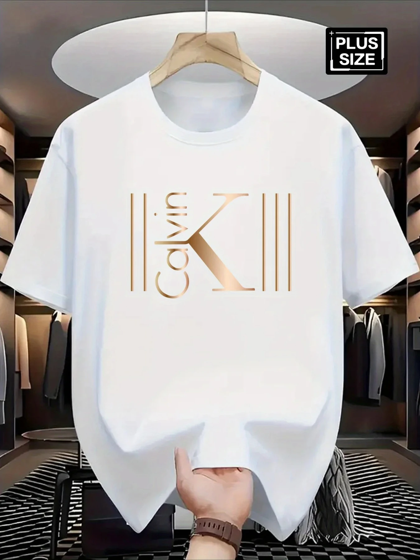 2026 model cotton T-shirt for men and women. Suitable for daily exercise and casual wear. Loose-fitting short sleeves