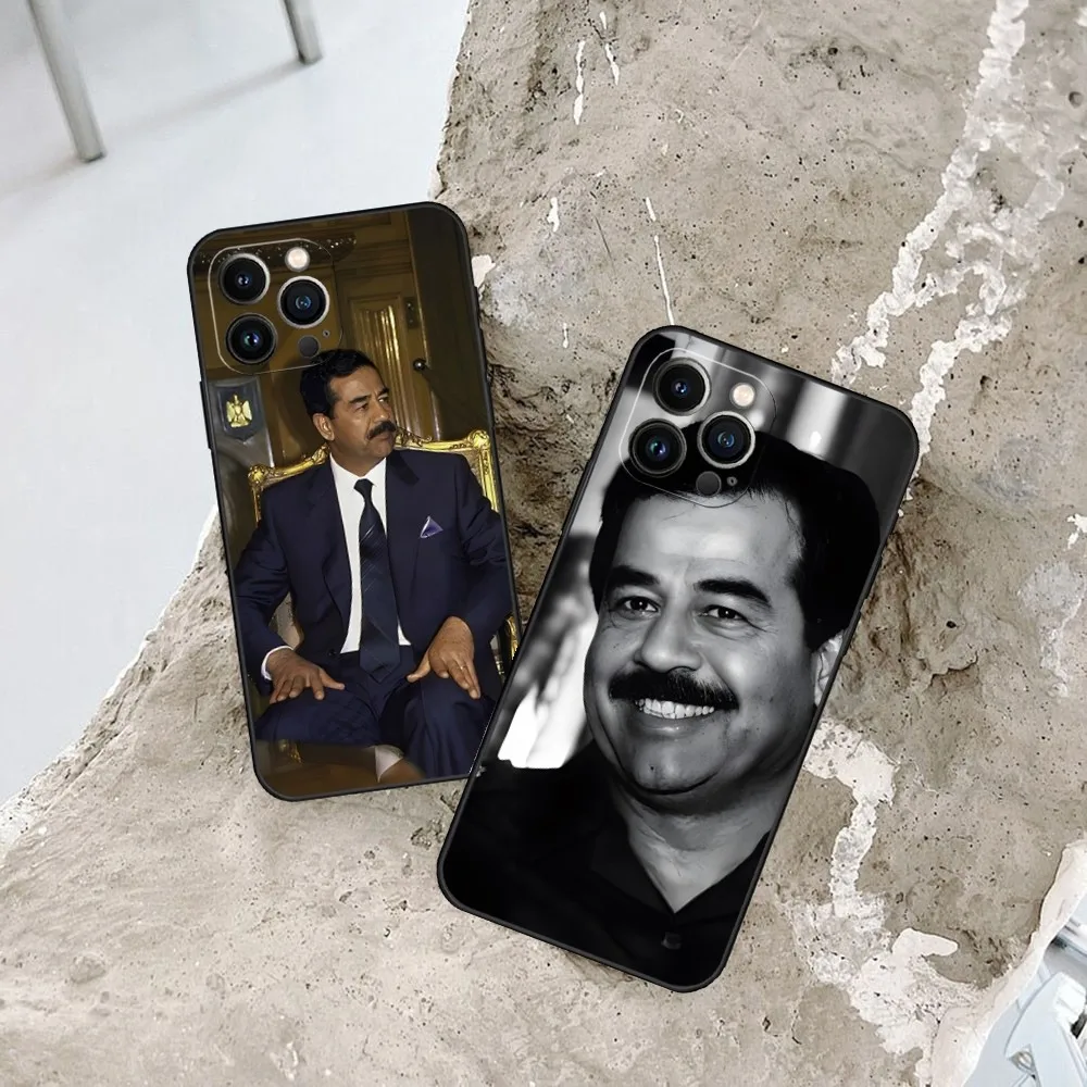 Saddam Hussein Iraq Arabic Phone Case for iphone 15 13 Pro Max 14 Mini 12 11 Xr X Xs 6s 6 8 7 Plus Silicone Back Cover