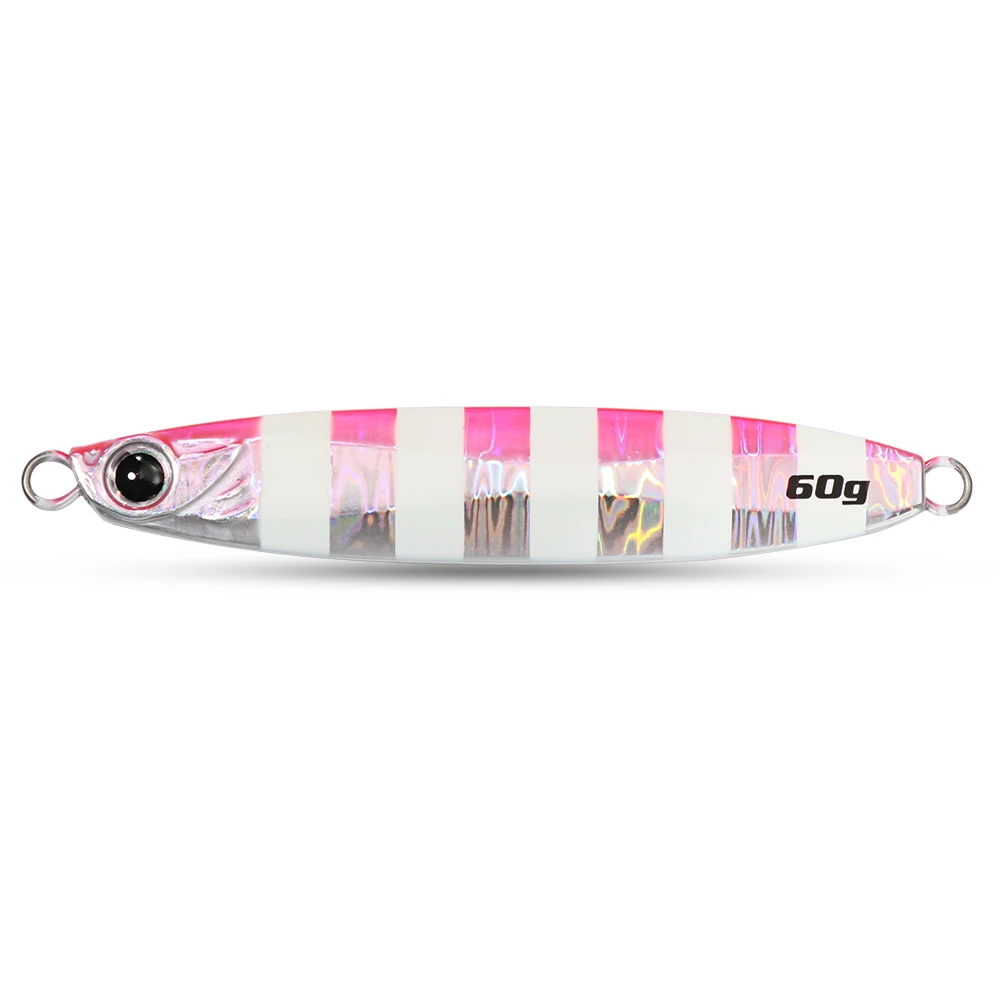 JIGGINGPRO Coltsniper Metal Jig 35g 45g 60g 80g 100g Long Casting Slow Jigging Lure Salzwasser-Angelköder
