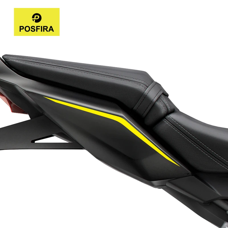 

POSFIRA наклейки на заднее сиденье мотоцикла, виниловая наклейка для Honda CBR650R CBR 650R 650 R 2024 2025 2026, аксессуары для украшения обтекателя