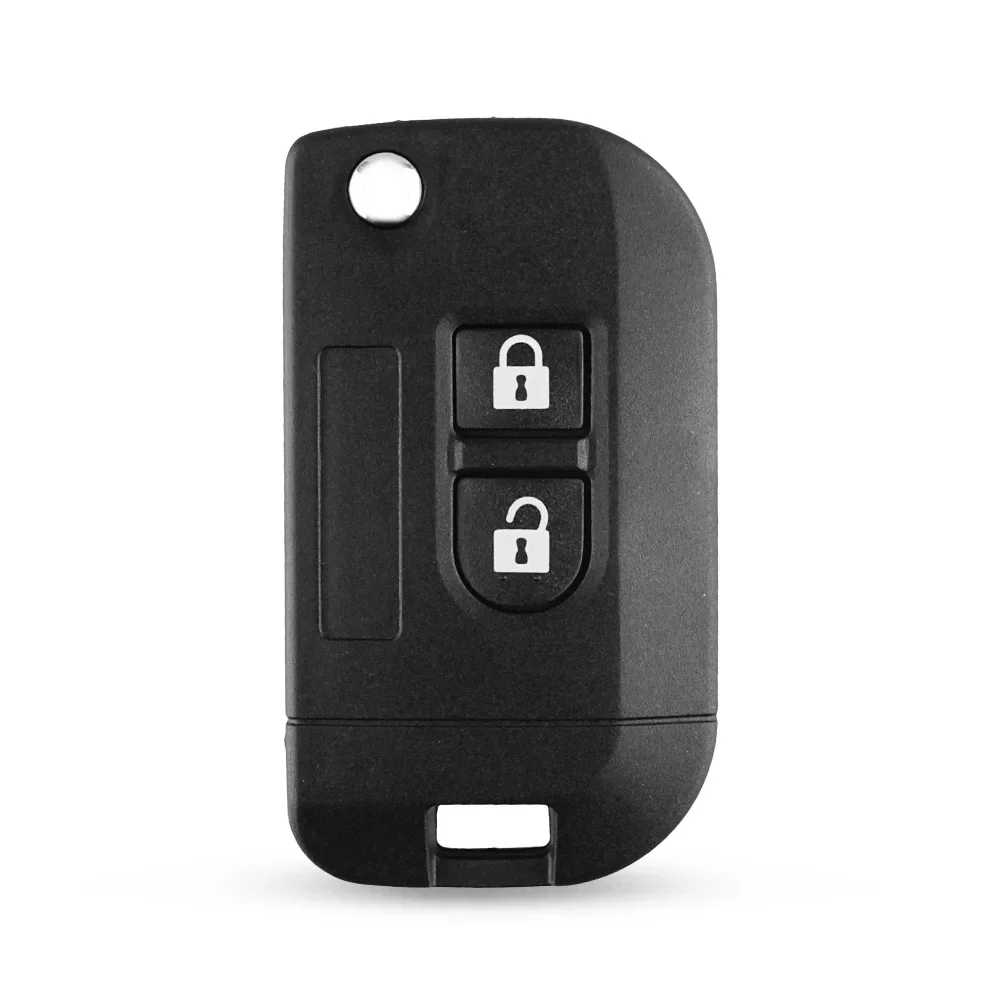 KEYYOU For Nissan Qashqai primera Micra Navara Almera Note Sunny Upgrated Flip Remote Car Key Shell Fob 2 Buttons