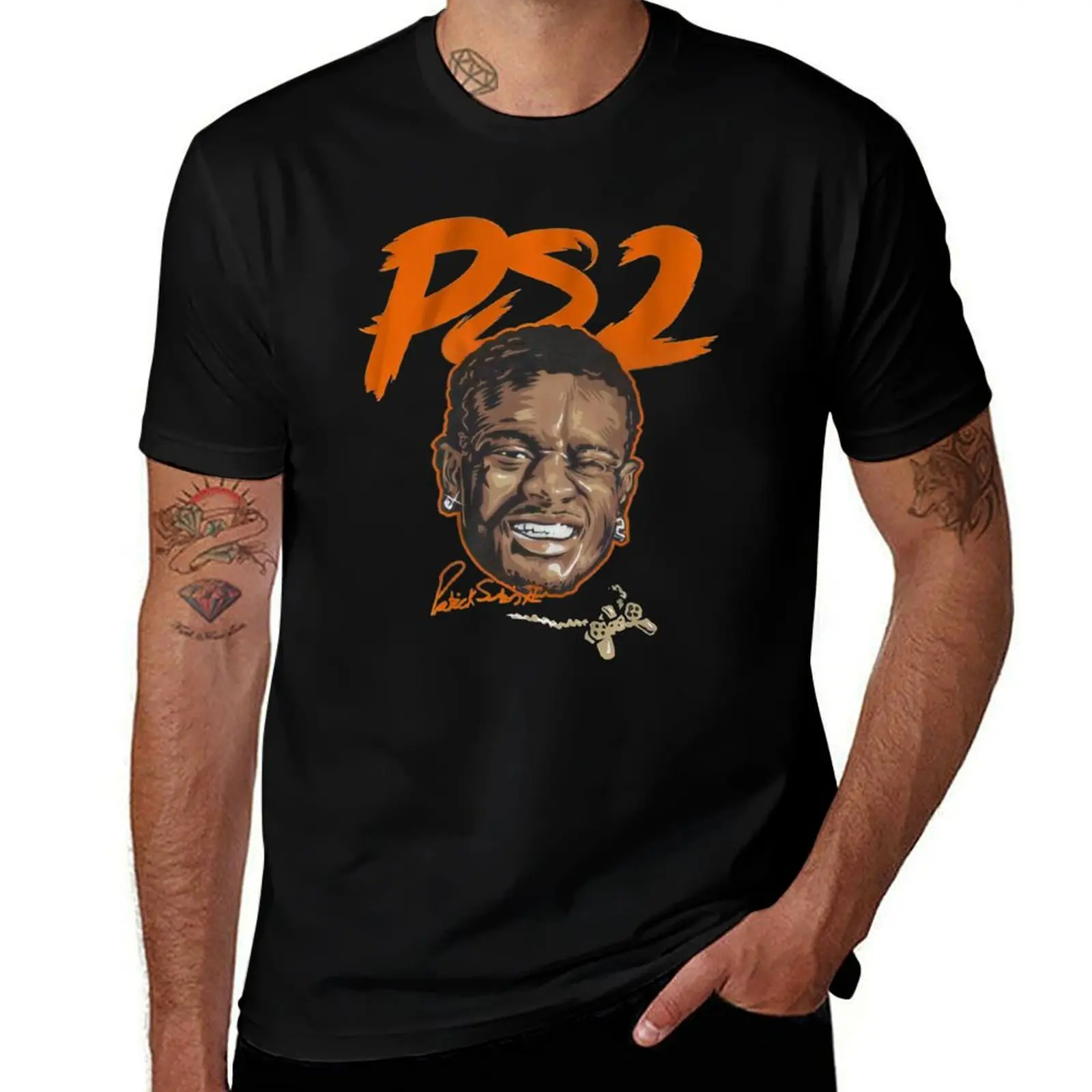 

Patrick Surtain PS2 T-Shirt essential t shirt sports fans summer tops gifts for boyfriend clothes for men