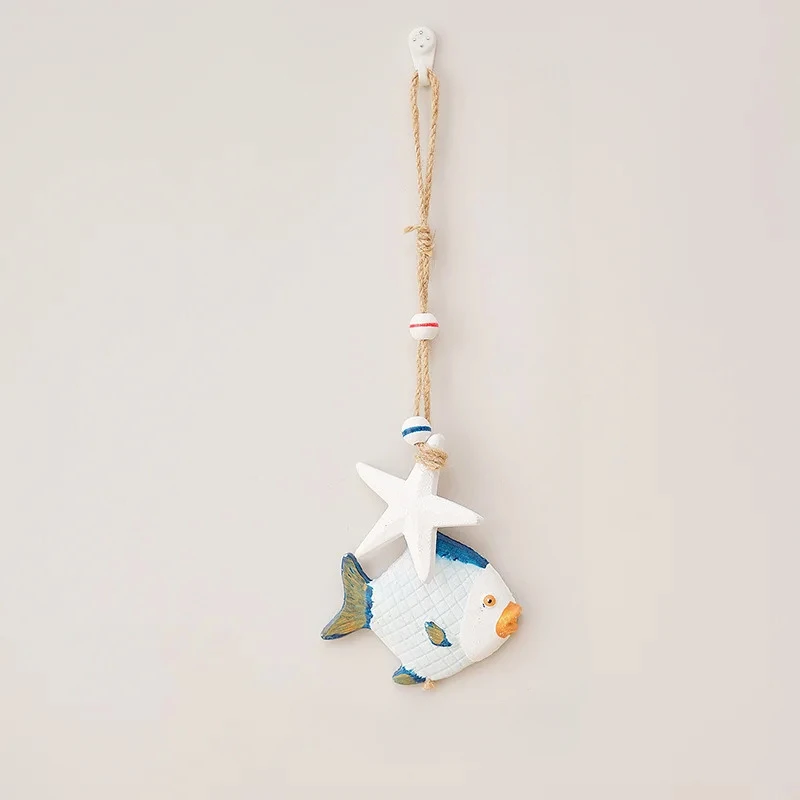 البحر الأبيض المتوسط الجدار الشنق فرس البحر/الأسماك/صدفة الزينة الإبداعية جدار الفن غرفة الأطفال ديكور بحري الشاطئ تحت عنوان ديكور