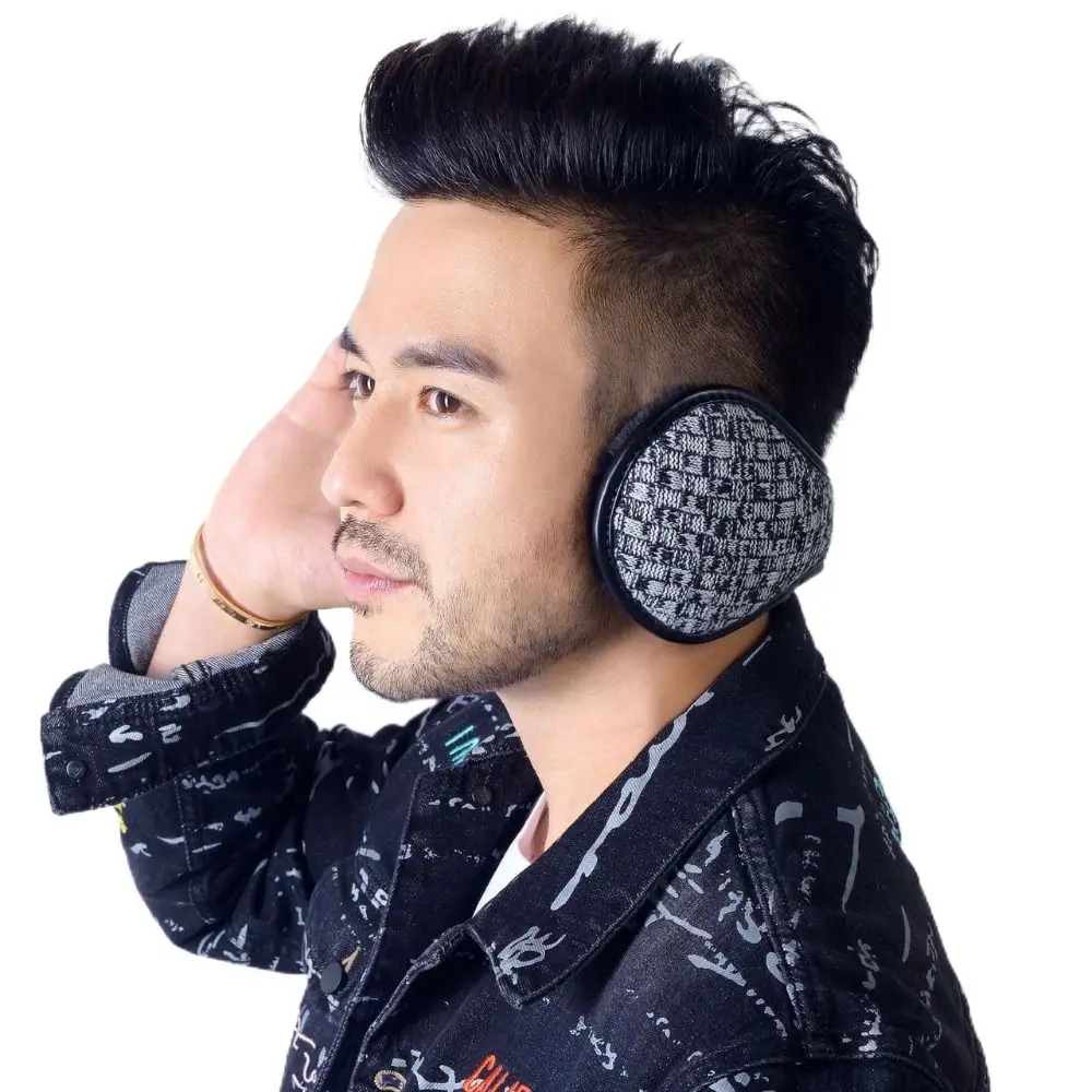 الشتاء مريحة للذكور للإناث رشاقته يندبروف إيرفلاب في الهواء الطلق تدفئة الأذن غطاء للأذنين غطاء للأذن للطي غطاء للأذن #3