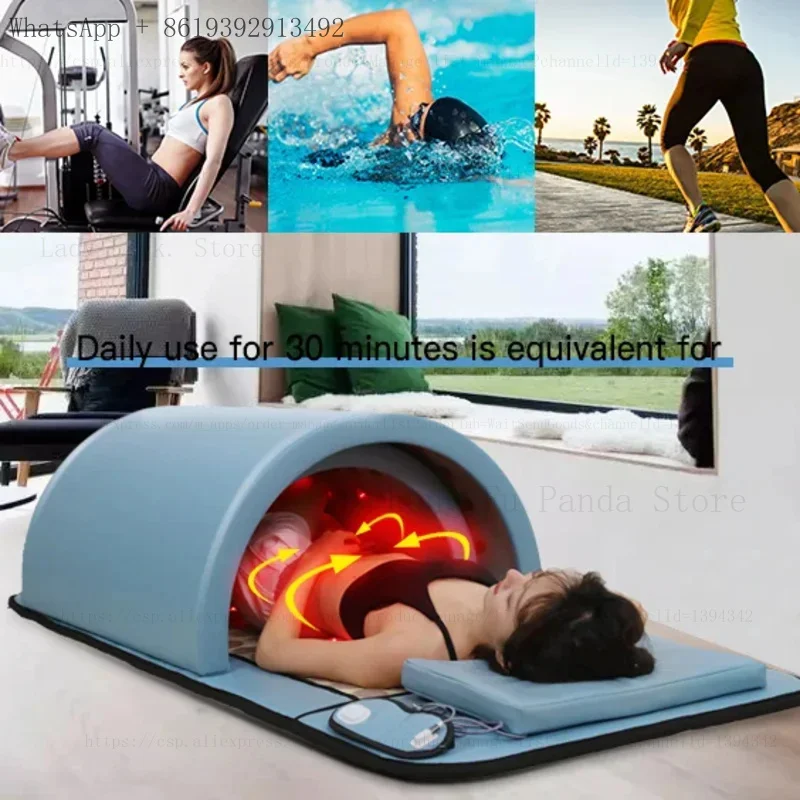 

Новинка 2026 года: Фабричная распродажа! Капсула для глубокого расслабления и спа-процедур с подогревом, низким уровнем ЭМИ и инфракрасной терапией. Сауна-капсула.