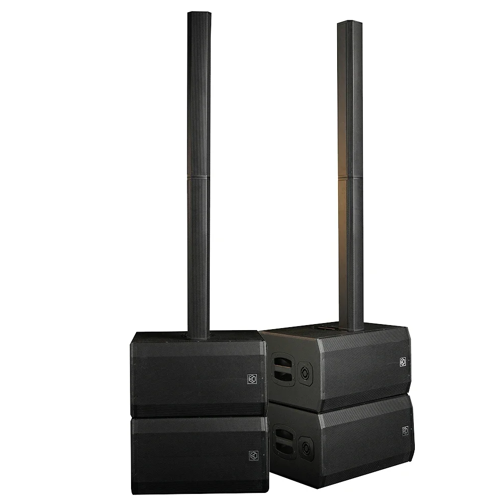 

ACC Pro Audio AC24 High Power RMS 2* 800W patent Modular Design Portable detachable Active Column Speakers sound box PA System