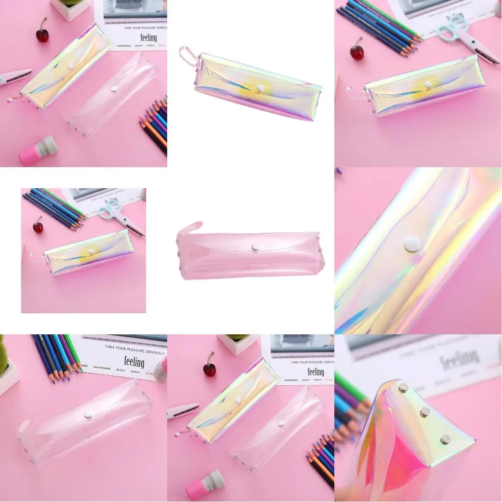 Stationeries Storage Bag Pen Holders Box Educational School Office Gifts Pencil Case Kids Students Desktop Organizers