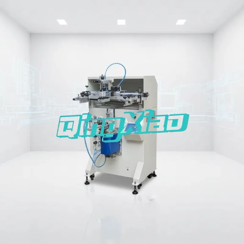 Single Color Semi Automatic High Speed  Screen Printing Machine  For Bottles Cups Industrial Applications High Efficiency Stable