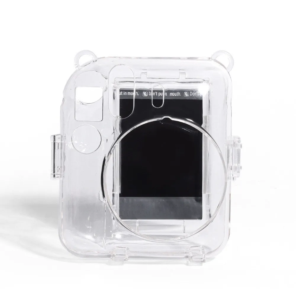 Camera bag For Fujifilm Instax Mini 12 Case Transparent Photo Storage Protective Cover Camera Stand Diy Sticker Sets - view 5