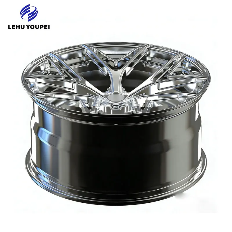 18-24 Inch 2PCS Brushed Polished Forged Aluminum Alloy Modified Luxury Wheel Rims