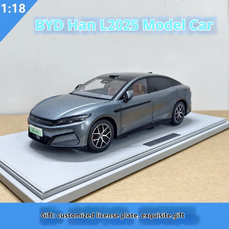 

BYD Original 1:18 Alloy Simulation Car Model 2025 Han L EV New Energy Diecast Vehicle Collectible For Car Enthusiasts Display