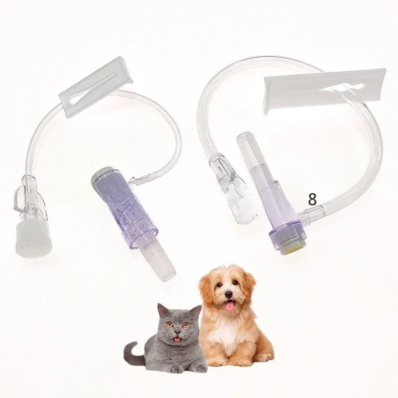 Veterinary T-Connector Iv Extension Set OEM ODM Disposable Animal Iv Infusion Extension Set with T-Connector