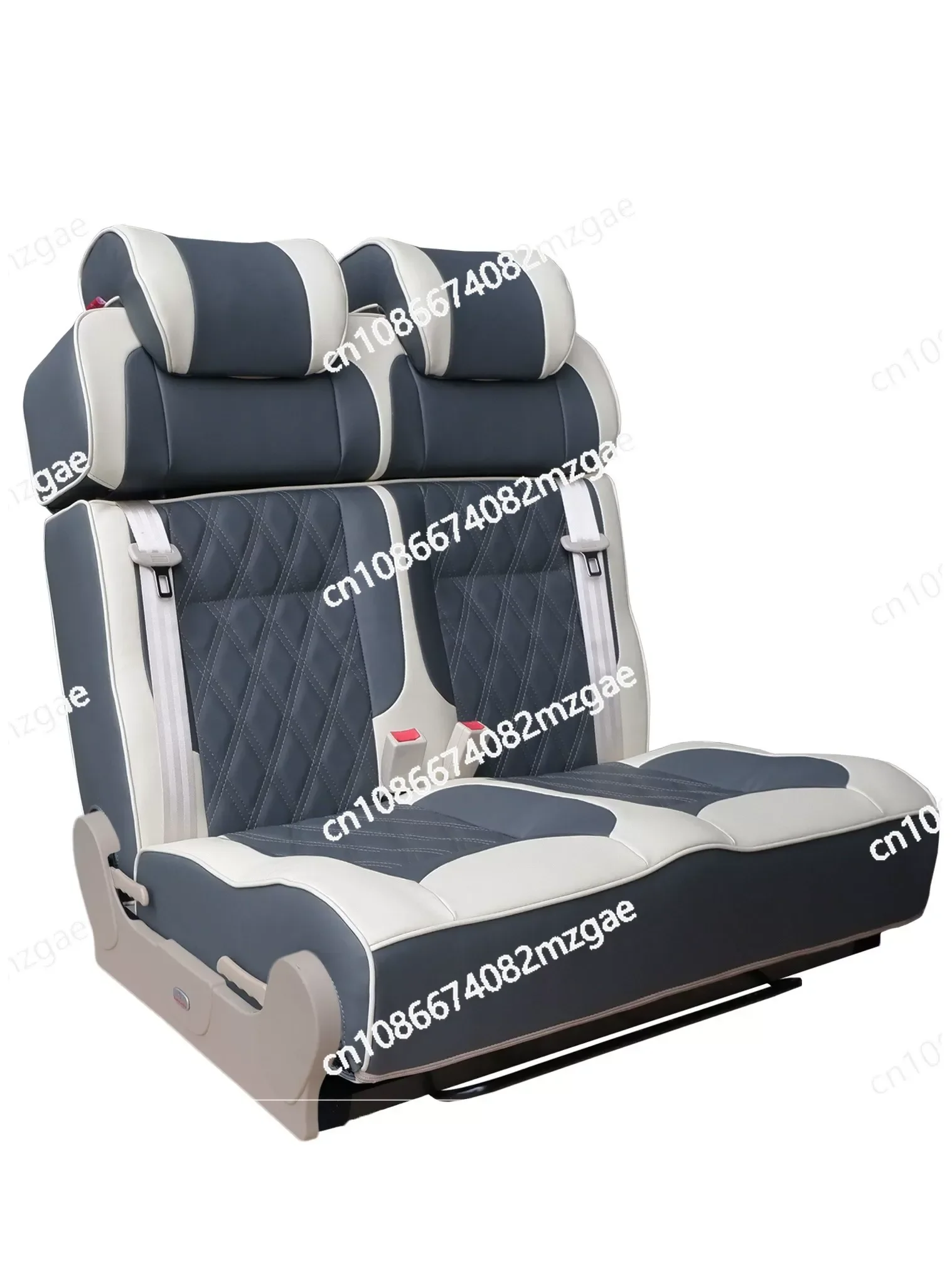 RV Double Seat Double-sided Car Bed Chair Color Customization Adjustable Backrest Angle Car Double Bed Seat Camping Accesoire