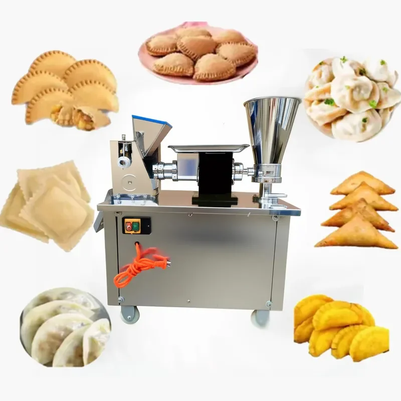 Automatic Dumpling Machine Empanada Maker 4800 pcs/h for Piero Giusamosa with 1 Free Mold Custom Mold 220V 50Hz