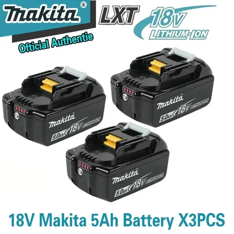 100% Echte Makita 6Ah/5Ah/3Ah voor Makita 18V Batterij BL1840 BL1830B BL1850B BL1850 BL1860 BL1815 Vervanging Lithium Batterij