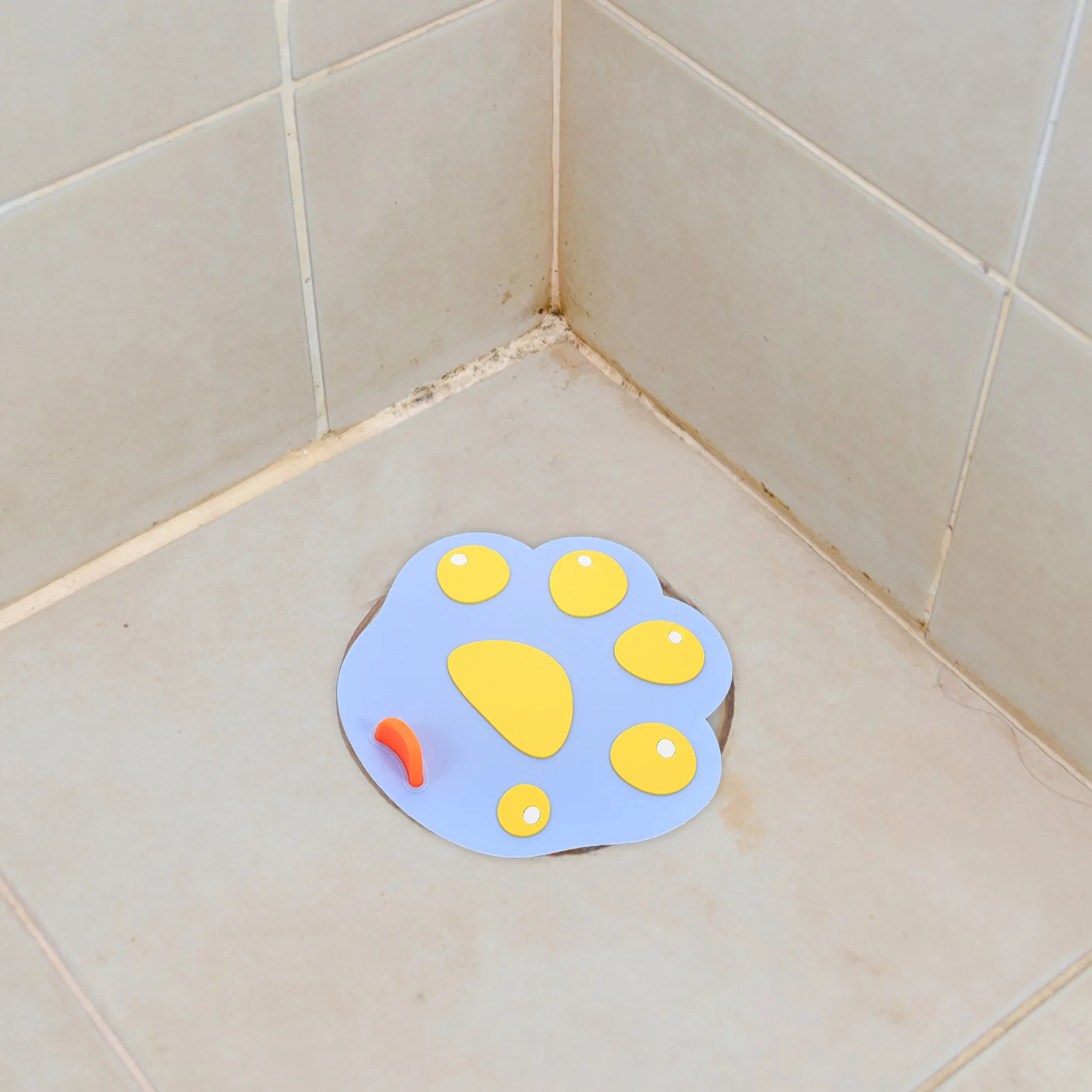 

Silicone Plug Stopper Flat Shower Floor Anti-Clogging Odor Blocking Easy Clean Handle Bathroom Kitchen Bathtub Sink Strainer