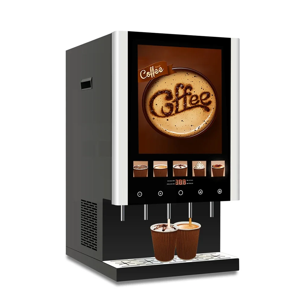 Wholesale Full Automatic Smart Commercial Operated Coffee Maker Vending Machine for Business