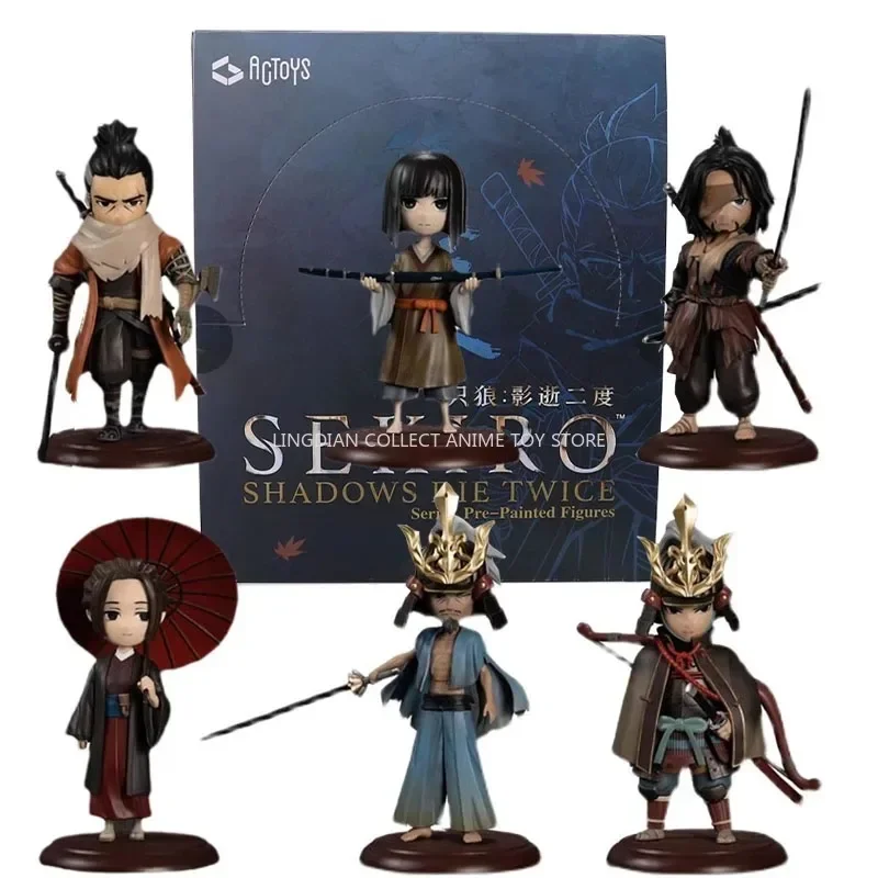 In Stock Actoys Sekiro Shadows Die Twice Model Kit Game Figures Wolf Shura Isshin Ashina Collection Model Action Children's Toy.