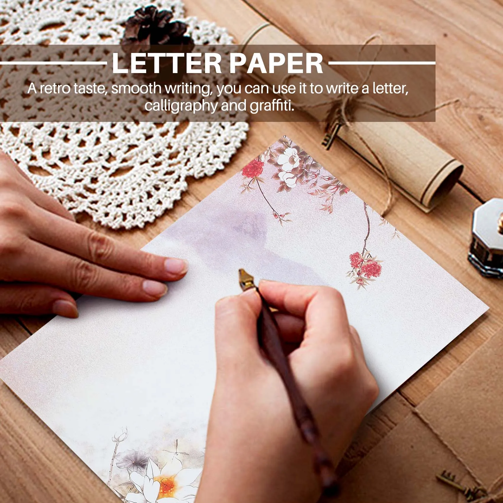 AS53-48PCS Writing Stationery Paper , Letter Writing Paper Letter