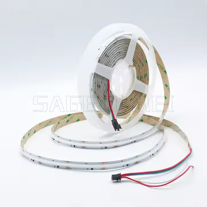 النيون LED قطاع ضوء 784 المصابيح/م WS2814 DC24V RGBIC النيون حبل ضوء DIY RGB حلم اللون مطاردة شريط إضاءة ديكوريّة للمنزل