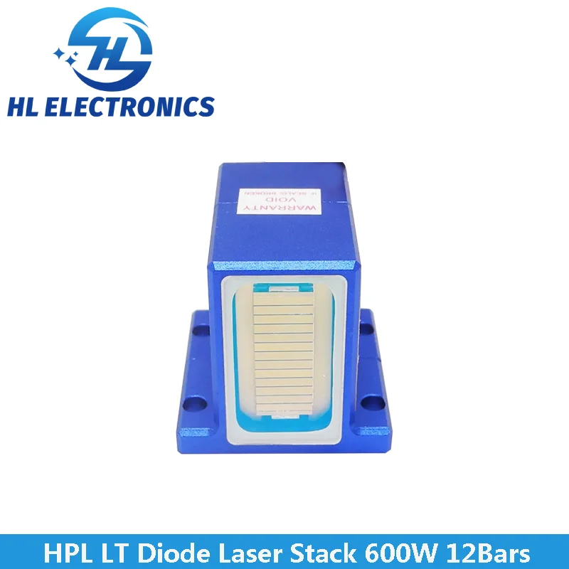 

HPL 808 1064 diode laser stack 500w 10 bars 2*1064+8*808 American Coherent bar chip for Hair removal bar emitter 808nm 1064nm