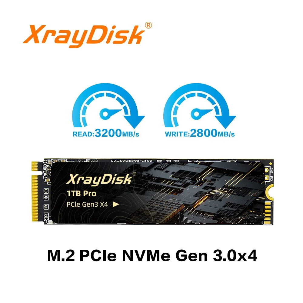 Xraydisk M2 NVMe SSD 512GB 1TB 2 ТБ высокоскоростной M.2 PCIe NVME Ssd твердотельный жесткий диск для ноутбука и настольного компьютера