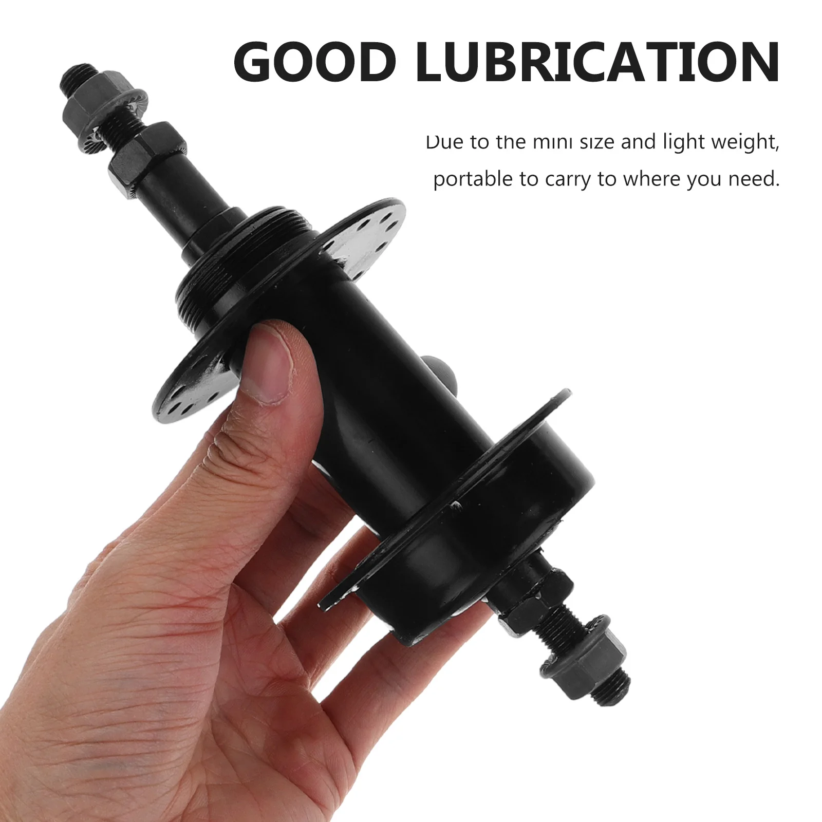 1Pcs Premium Iron Material 32 Holes Easy to Use Practical for Road and Mountain Bikes Bike Bearing Hub