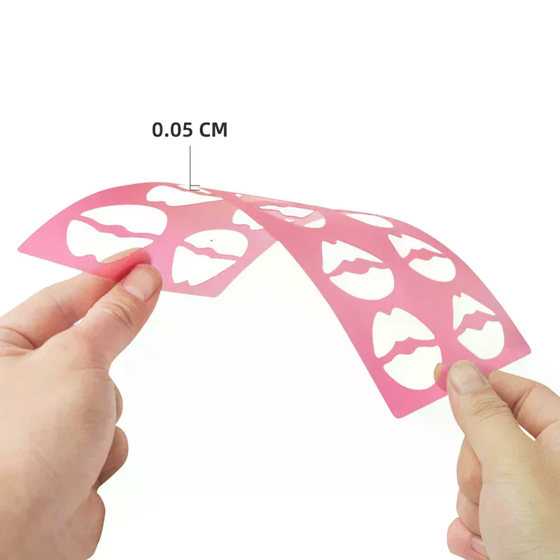 Outils universels pour sourcils et lèvres, modèle de sourcils amical pour débutants, pochoirs à sourcils économisants pour la peau pour femmes