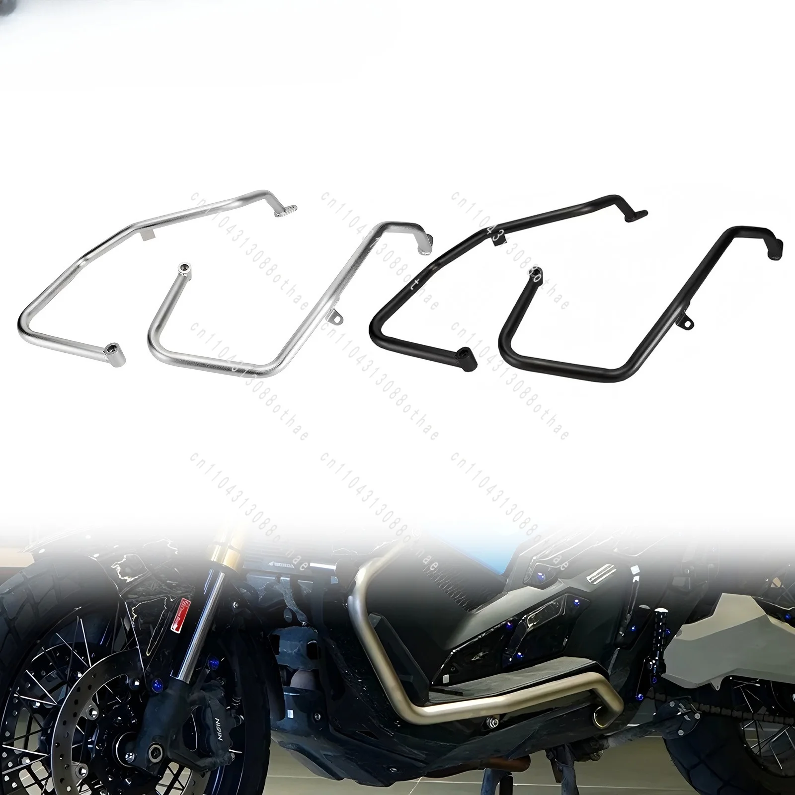 2025 Stainless Steel Bumper Body Shockproof Bar Modification Parts Suitable for Honda XADV750 Guard Bars
