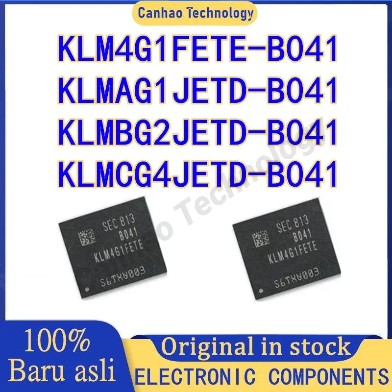 KLM4G1FETE-B041 KLMAG1JETD-B041 KLMBG2JETD-B041 KLMCG4JETD-B041 EMMC IC chip in stock